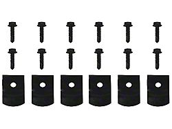 El Camino Rocker Panel Molding Clip Set, 1964-1967