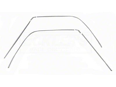 El Camino, Roof Drip Molding Set, Complete 68-72
