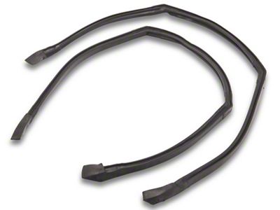 OPR El Camino Roof Rail Weatherstrip Seals, 1978-1987