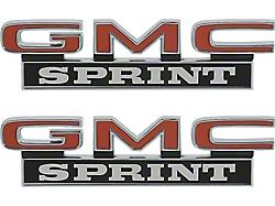 Emblems Roof Side Panel, Pair (73-77 Sprint)