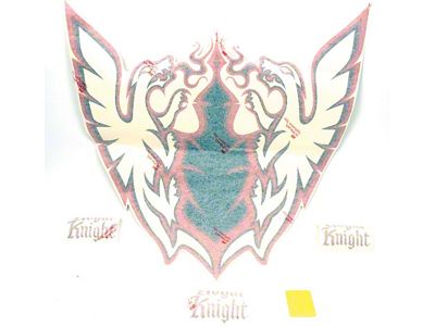 El Camino Royal Knight Decal Kits Red Light Red & Medium Red & Dark Red, 1979-1984