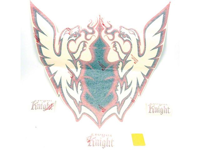 El Camino Royal Knight Decal Kits Red Light Red & Medium Red & Dark Red, 1979-1984