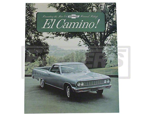 1964 El Camino Color Sales Brochure