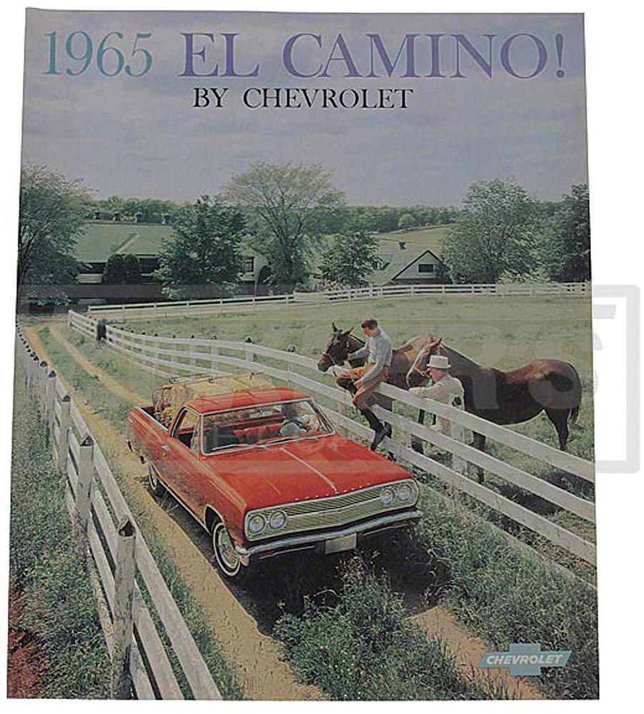Ecklers 1965 El Camino Color Sales Brochure