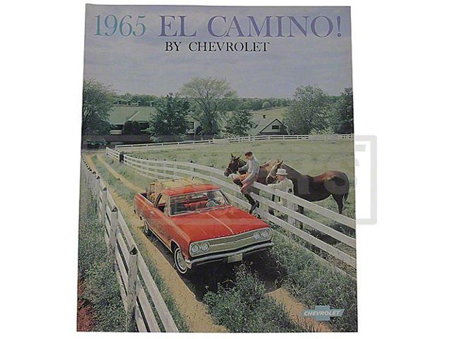 1965 El Camino Color Sales Brochure