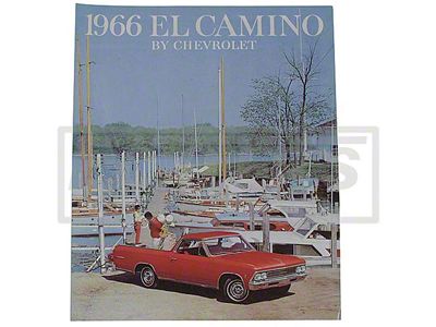 1966 El Camino Color Sales Brochure