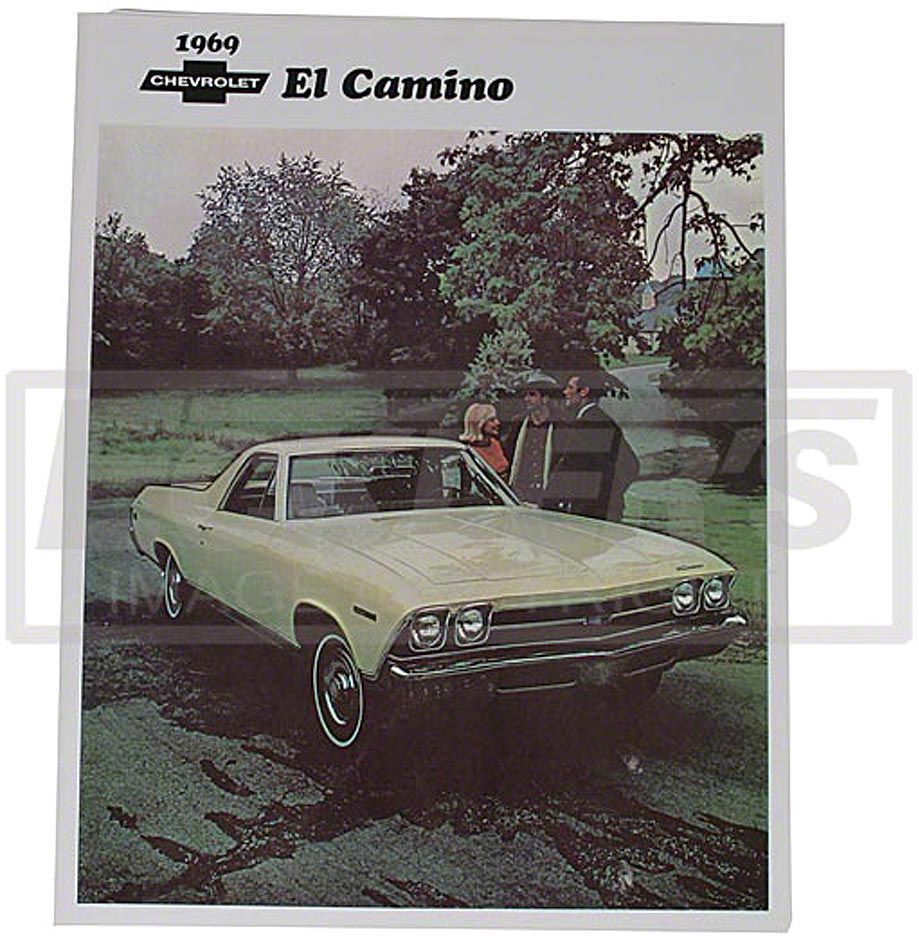 Ecklers 1969 El Camino Color Sales Brochure