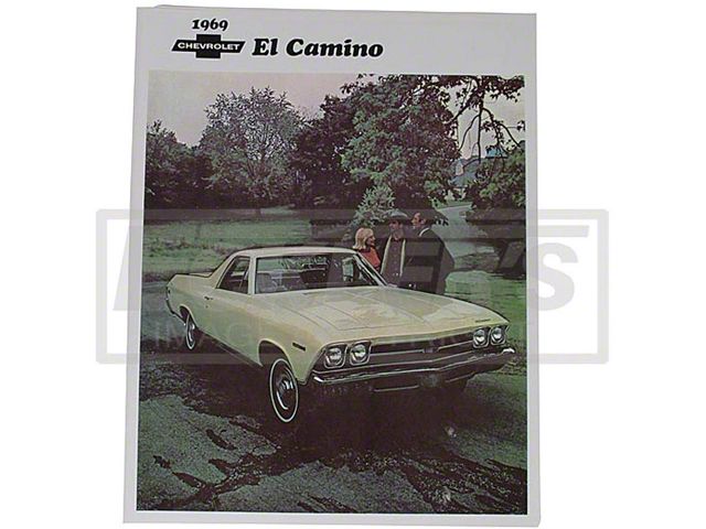 1969 El Camino Color Sales Brochure