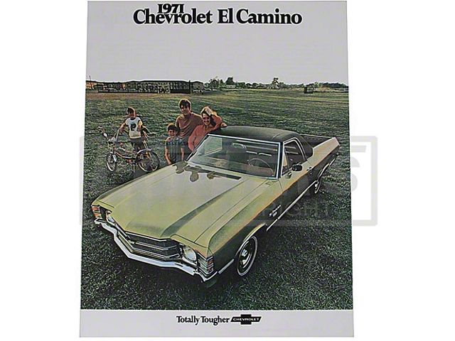 1971 El Camino Color Sales Brochure