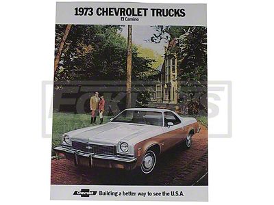 1973 El Camino Color Sales Brochure
