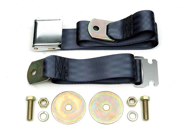 El Camino Seat Belts, Dealer Installed Aircraft Style, 1959-1960