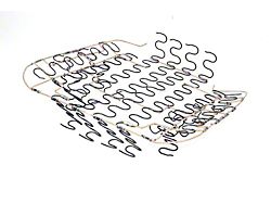 El Camino Seat Bottom Spring Assemblies With Side Supports,1964-1965
