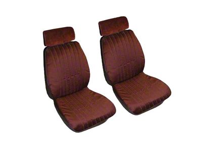 El Camino Seat Cover, European Buckets, Vinyl With Cloth, 1981-1987
