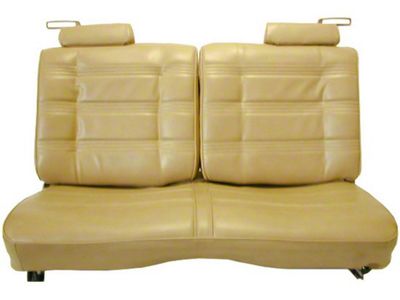 El Camino Seat Cover, Split Bench With Ten Vertical Pleats, 1978-1980