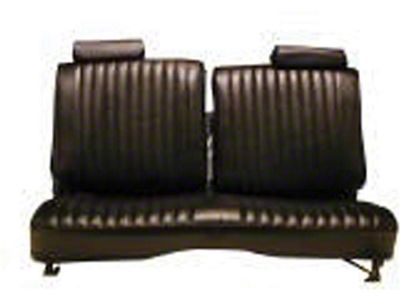 El Camino Seat Cover, Straight Bench, Split Back, With Headrests, Vinyl, 1978-1980