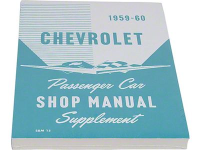 1959-1960 Chevy Passenger Car Shop Manual Supplement