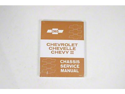 1965 Full Size Chevy, Chevelle, Chevy II Service Manual