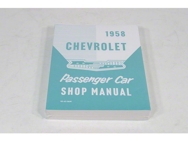 1958 Chevy Passenger Car Shop Manual
