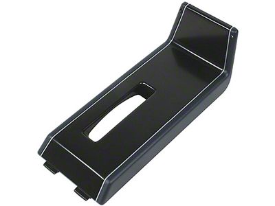 El Camino Shift Trim Plate, Center Console, Dark Blue, 1986-1987