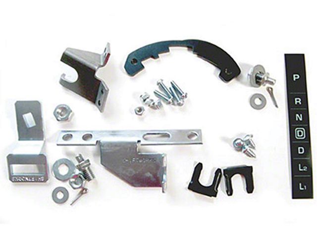 El Camino Shifter Conversion Kit, Powerglide To 700R4, 200-4R Or 4L60 Transmission, 1964-1965