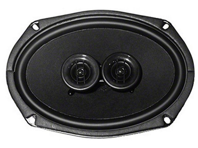 Custom Autosound El Camino Speakers Dual Voice Coil Front Speakers, Screw In, 1959-1960