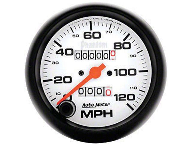 El Camino Speedometer, Electric, 120 MPH, Phantom Series, AutoMeter, 1959-87