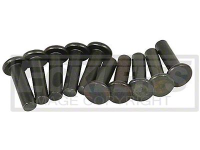 El Camino Steering & Suspension Fasteners Ball Joint RivetsUpper, 10 Pieces, 1964-1972