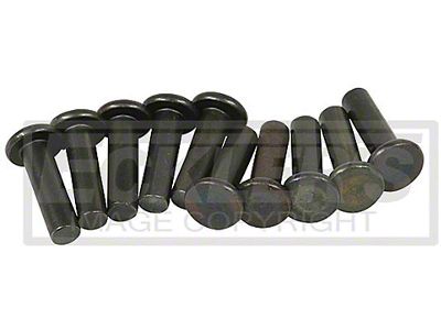El Camino Steering & Suspension Fasteners Ball Joint RivetsUpper, 10 Pieces, 1964-1972