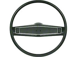 Steering Wheel, 2 Spoke Dark Green (69-70 El Camino)