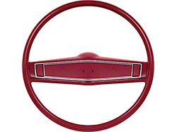Steering Wheel, 2 Spoke Red (69-70 El Camino)