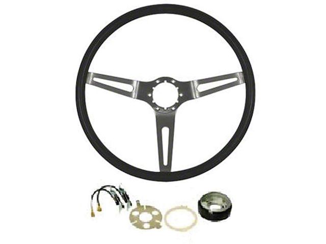 El Camino Steering Wheel, 3 Spoke Cushion, Complete, 1969-1970