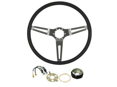 El Camino Steering Wheel, 3 Spoke Cushion, Complete, 1969-1970