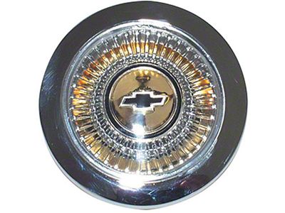 El Camino Steering Wheel Horn Cap, Bowtie, 1964