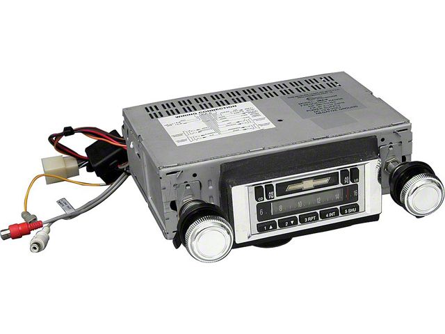 Custom Autosound El Camino Stereo, 240 Watt, USA-6301964-1977