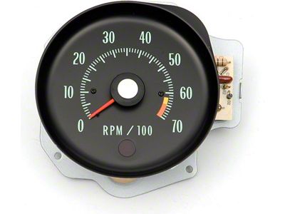 El Camino Tachometer, For Factory Gauge Car, 6500 Red Line,1970