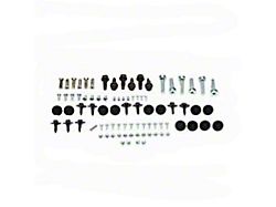 Tailgate and Bed Floor Bolts, Sprint (70-72 El Camino; 71-72 Sprint)