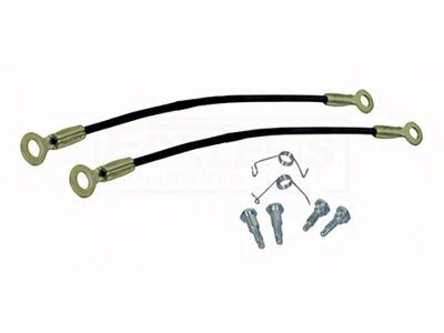 El Camino Tailgate Cable And Spring, Kit, 1968-1972