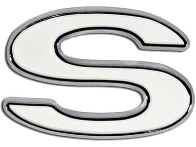 El Camino Tailgate Emblem, SS, 1970-1972