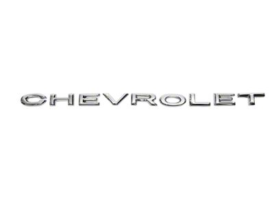 El Camino Tailgate Emblems, Chevrolet, 1964-1966