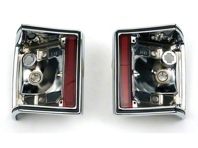 OPR El Camino Taillight Housings, 1970-1972