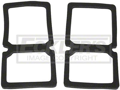 El Camino Taillight Lens Gaskets, 1964