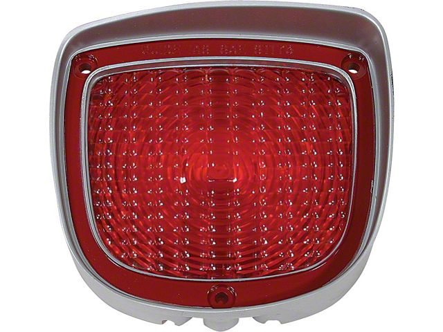El Camino Taillight Lens, Outer, Left, 1973-1977
