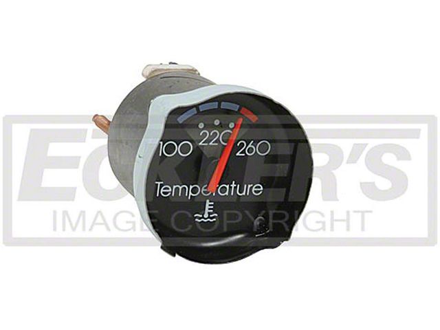 El Camino Temperature Gauge, For Factory Gauge Cars, 1986-1987