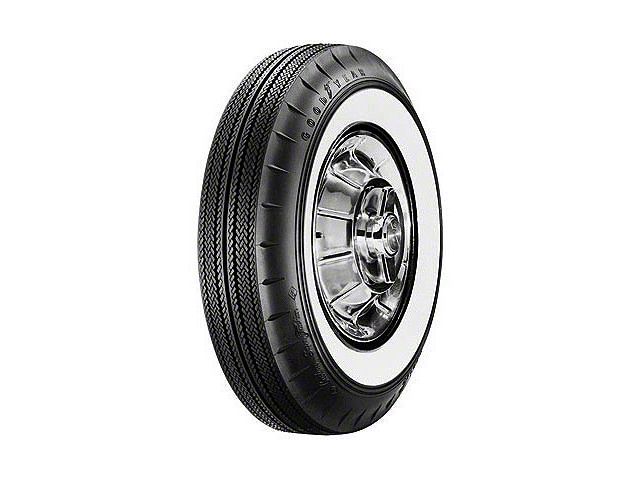 El Camino Tire, 8.00/14 With 2-1/4 Wide Whitewall, Goodyear, 1959-1960