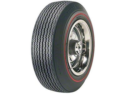 El Camino Tire, F70/14 Red Line, Goodyear Speedway Wide Tread Bias Ply, 1967-1968