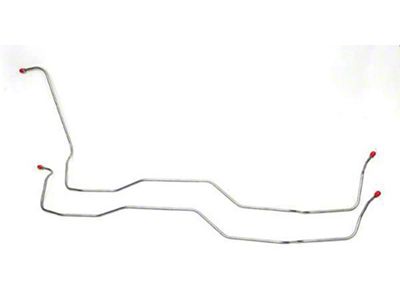 El Camino Transmission Lines, TH350, 5/16, 2 Pieces, OE Steel, 1968-1972