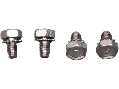 El Camino Transmission Related Fasteners Bell Housing, Front Cover Plate, 4 Pieces, 1964-1972