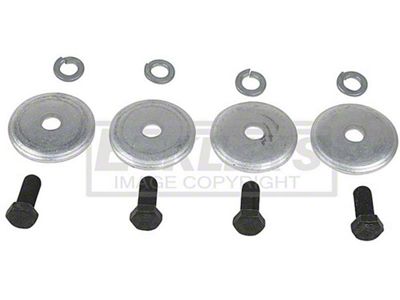 El Camino Upper Control Arm Bushing Fasteners, 1964-1972