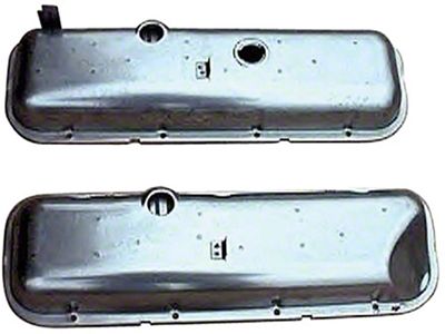 El Camino Valve Cover, Big Block With Drippers, Slant Corner On Driver Side, 1965-1975