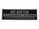 El Camino Valve Cover Decal, 283 Turbo-Fire, 220 Hp, 1964 &1966